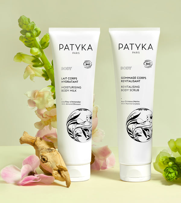 Patyka - Duo BODY (leche de cuerpo y exfoliante corporal revitalizante)